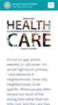 Mobile Screenshot of ampersand-health.com